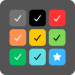 Simple One Screen Habit Tracker with Daily Progress Percentage